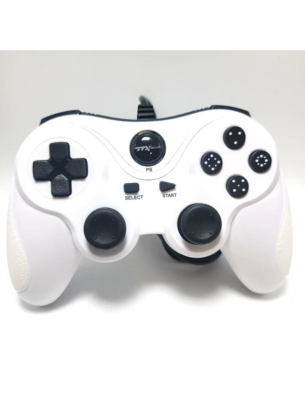 PlayStation 3 Wired Controller for PS3 / PC / USB by TTX Tech - White